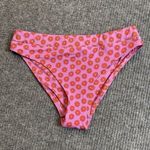 Urban Outfitters Out From Under Size MEDIUM Swim Bikini Bottoms Flowers NEW